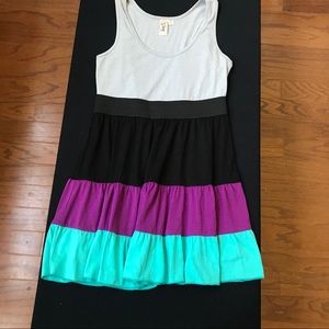 Multi colored dress
